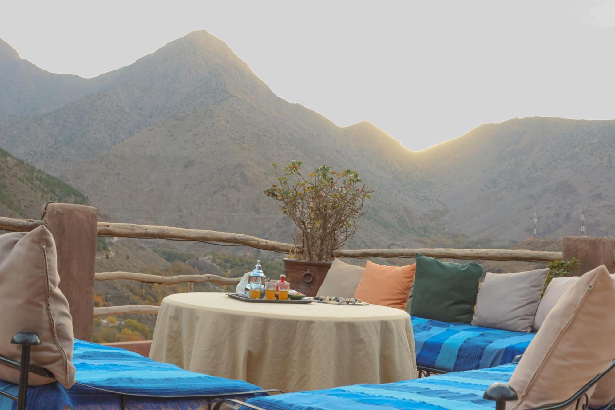 Hotel Aux Lumieres Du Toubkal Light Of Toubkal Imlil  Exterior foto