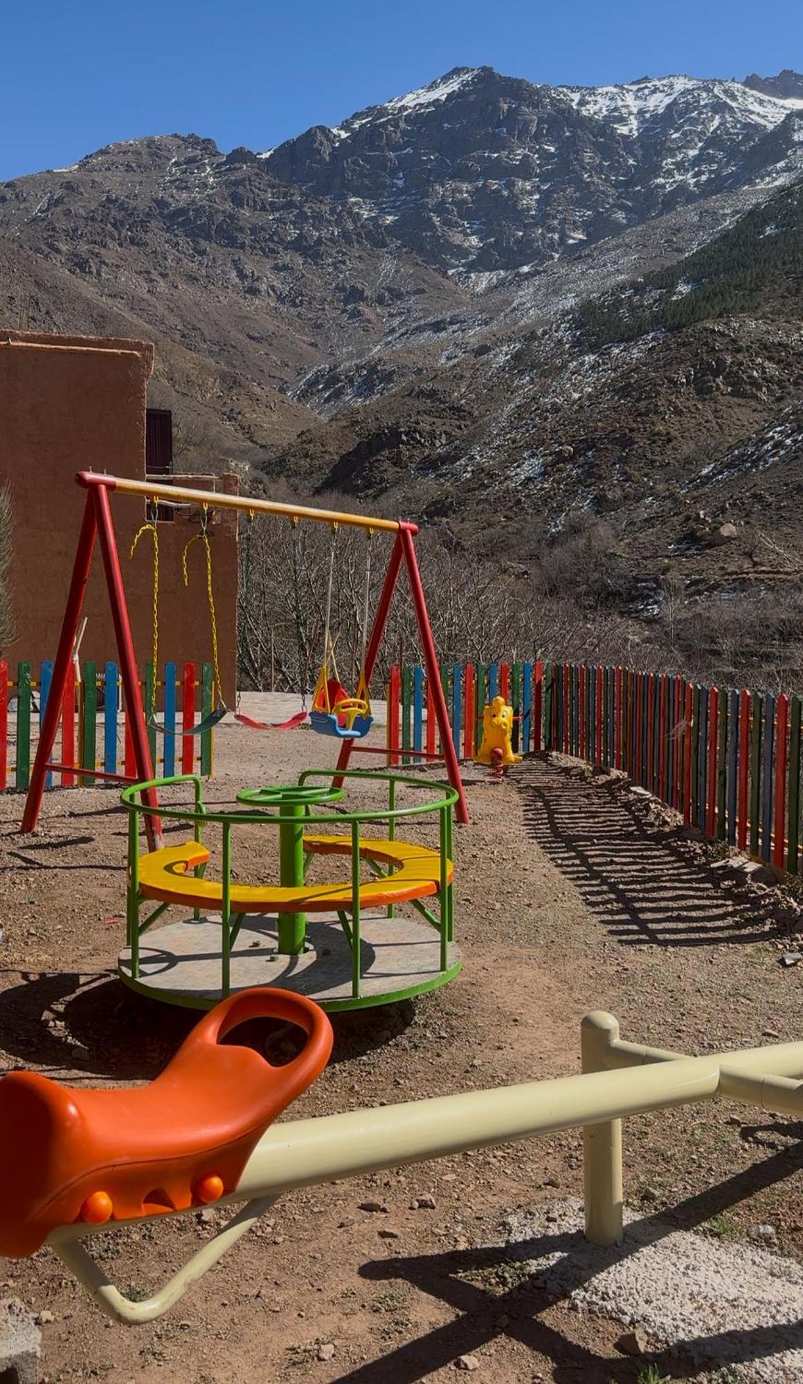 Hotel Aux Lumieres Du Toubkal Light Of Toubkal Imlil  Exterior foto