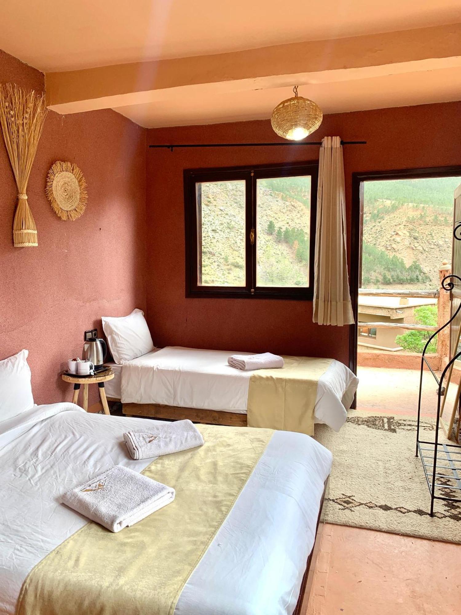 Hotel Aux Lumieres Du Toubkal Light Of Toubkal Imlil  Exterior foto